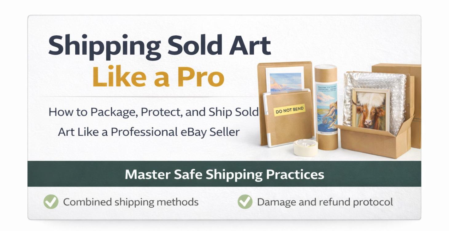 Shipping Sold Art Like A Pro