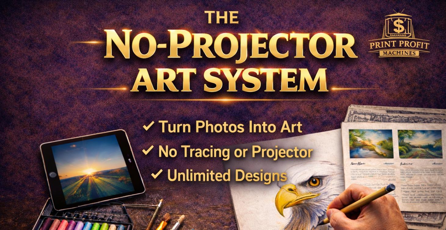 The No Projector Art System