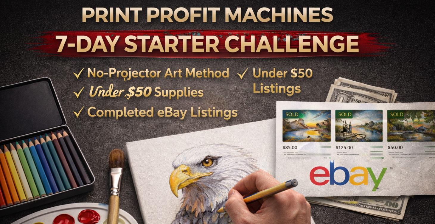 🚀 START HERE: 7-Day Print Profit Challenge