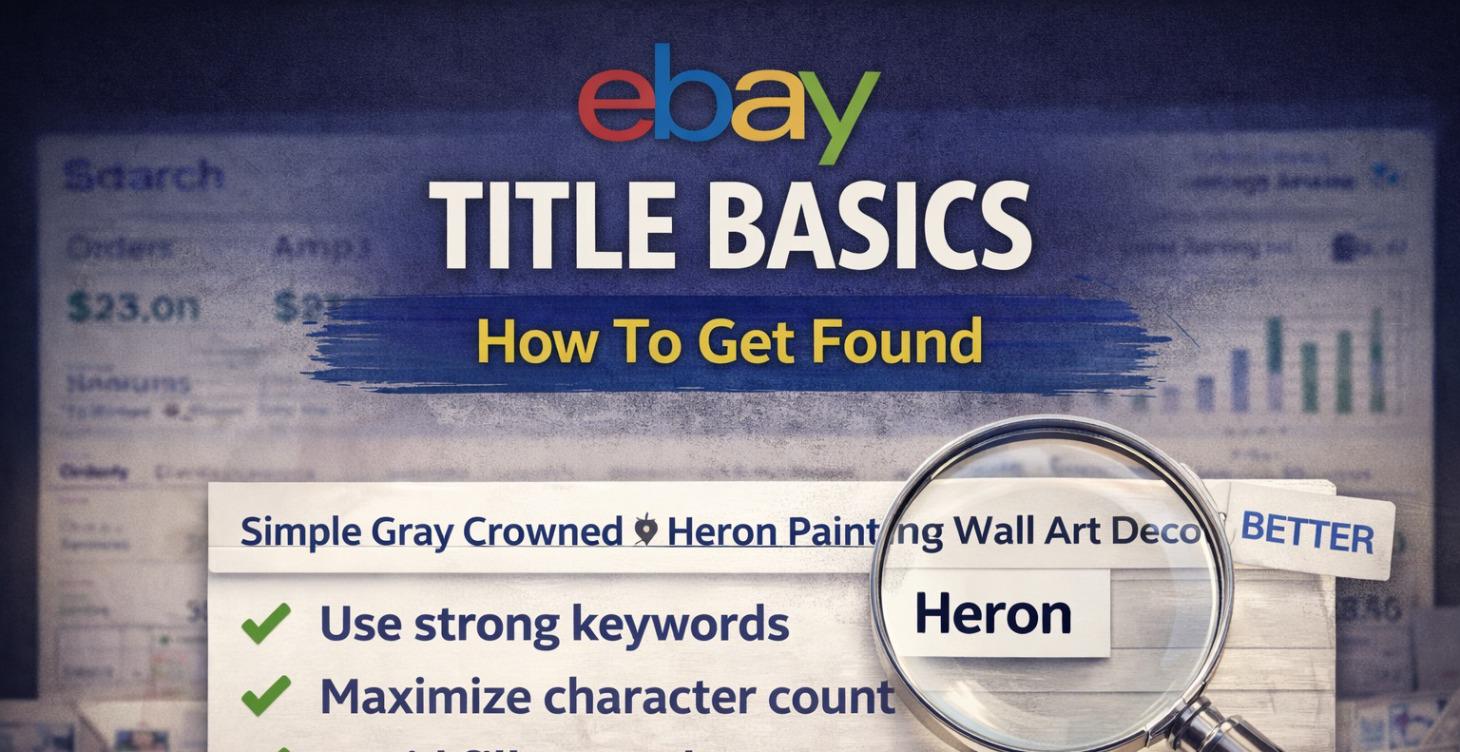 Ebay Title Basics - How To Get Found