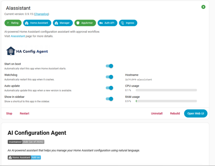 AIassistant Current version: 0.9.15 