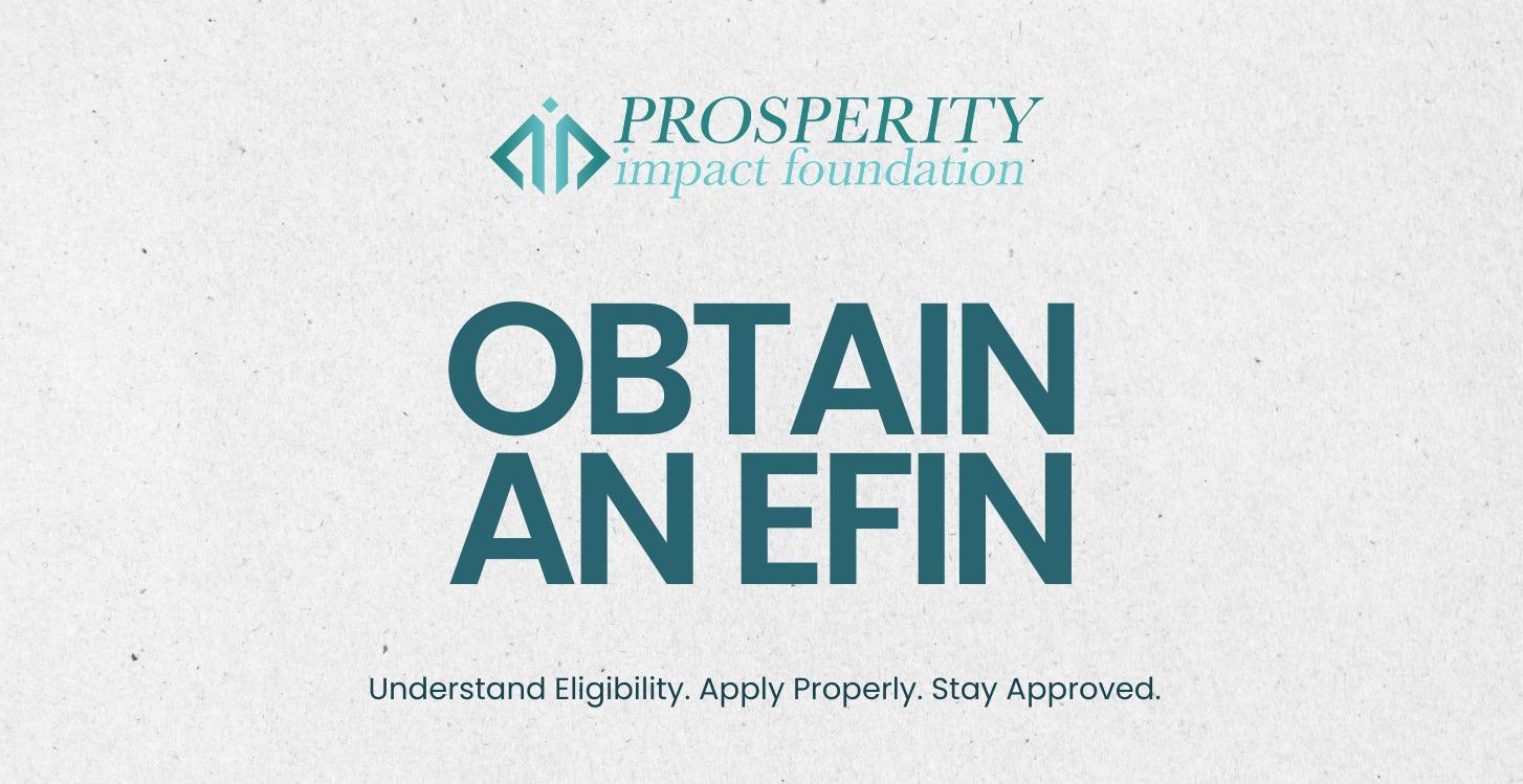 Obtain an EFIN