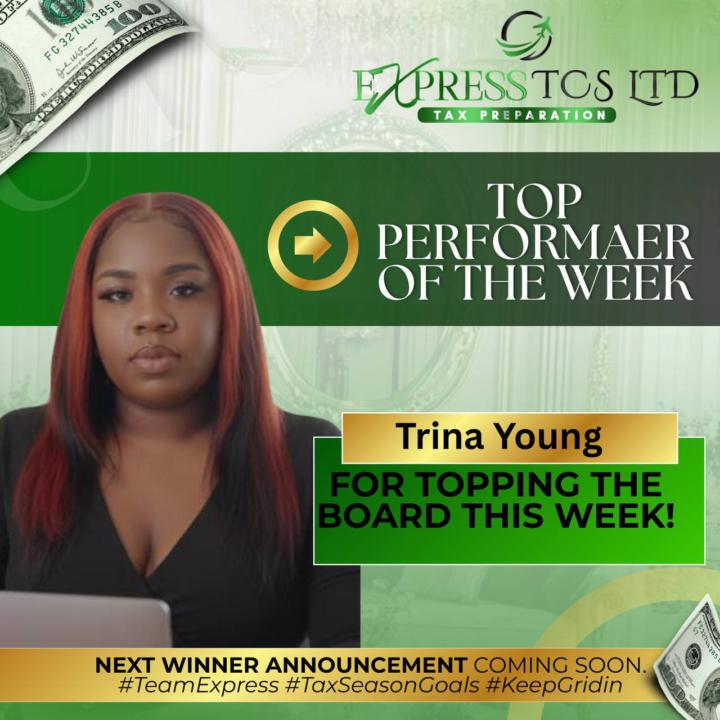 🎉✨ TOP PERFORMERS OF THE WEEK ✨🎉