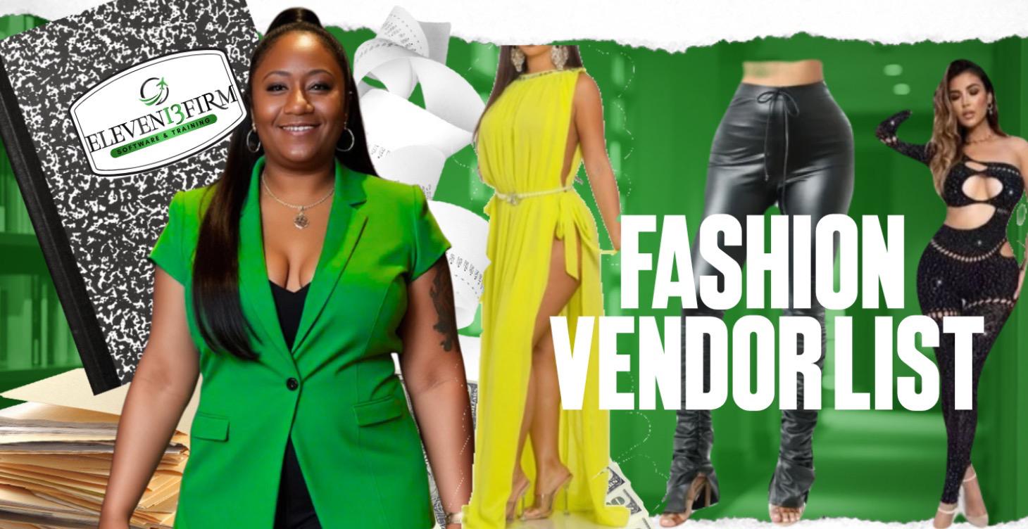 Fashion wholesale vendor list