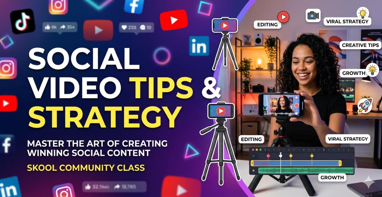 Social Videos Tips and strategy.