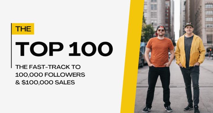 Top 100 🔥 Hit 100k on Social