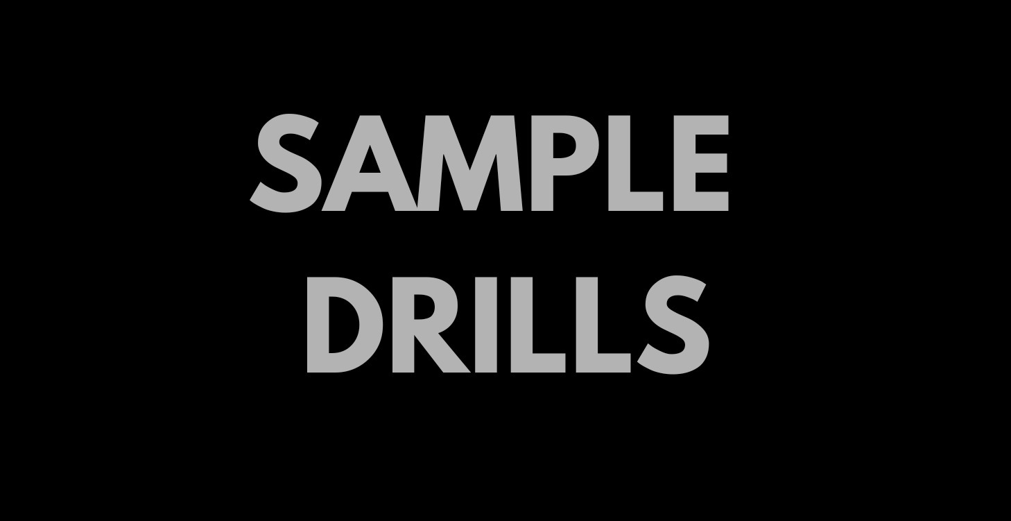 SAMPLE VISION DRILLS
