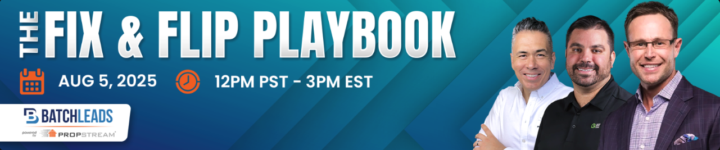 🚨 Reminder: The Fix & Flip Playbook – Free Live Webinar 🚨  
