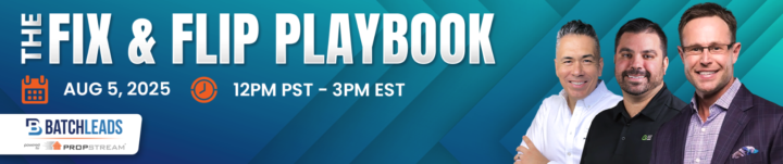 🚨 Happening TODAY! Don’t Miss the Fix & Flip Playbook – FREE Live Webinar 🚨
