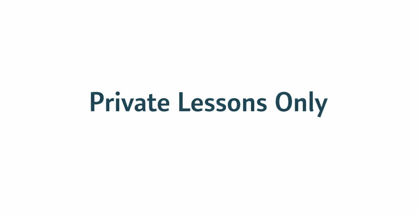 Private Lesson Recordings