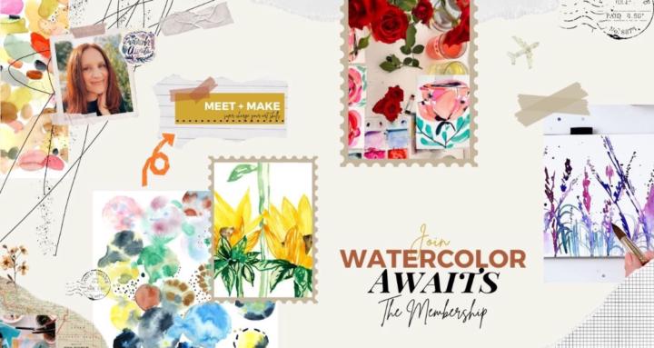 Watercolor Awaits