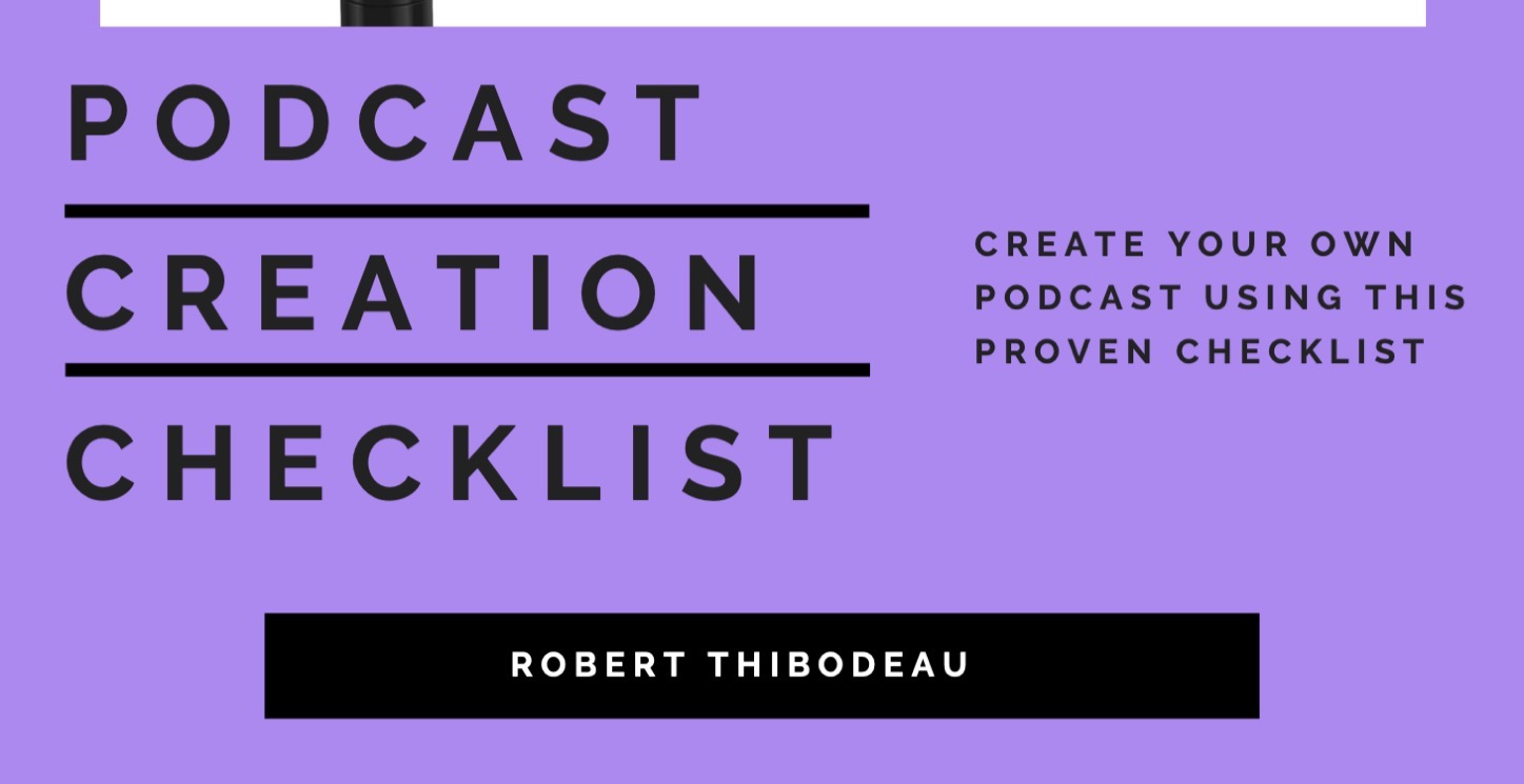 Podcast Creation Checklist