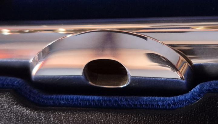 Inverted V shape tarnish?