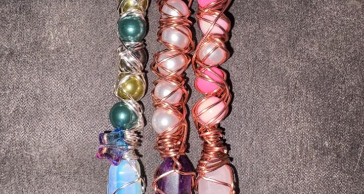 Chain mail and wire wrapping