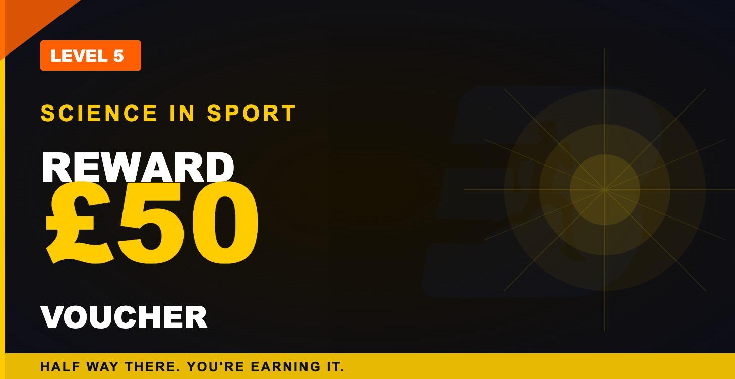 REWARD — £50 SiS Voucher