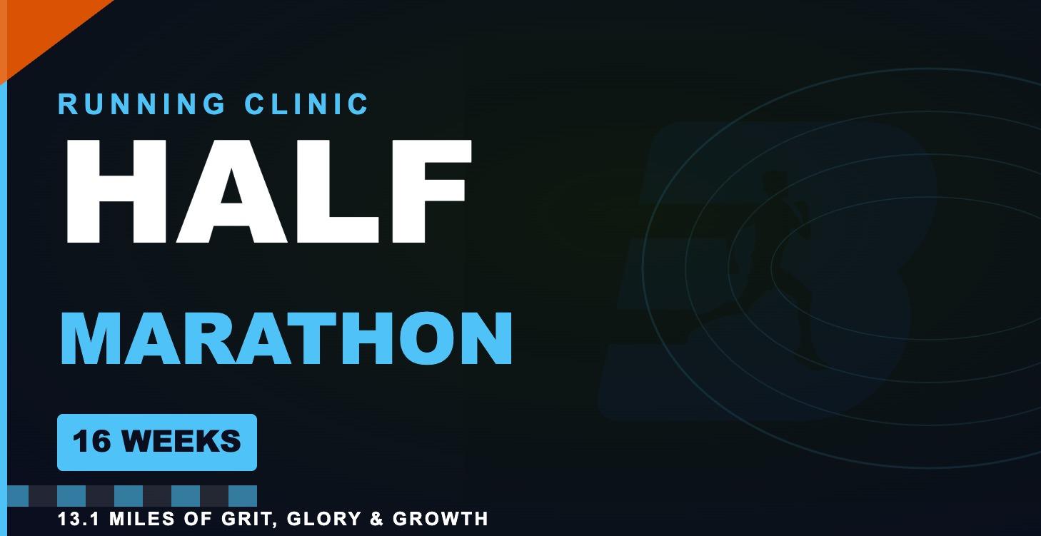 16 Week Half Marathon running clinic