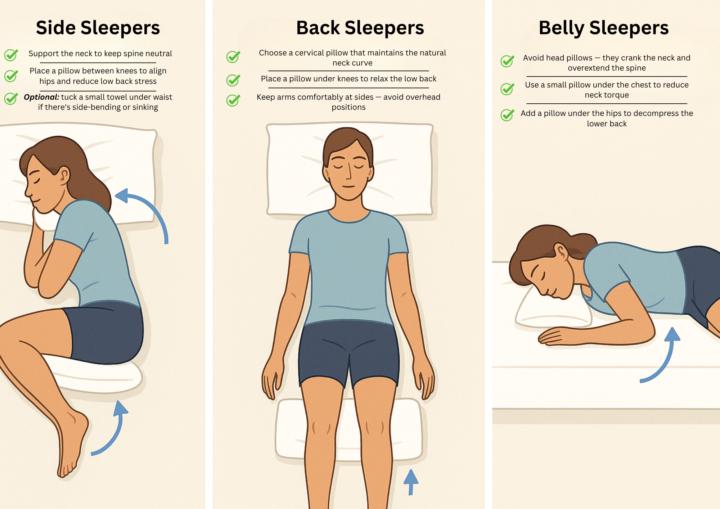 🛌 Stiff Neck? Sleep Better!