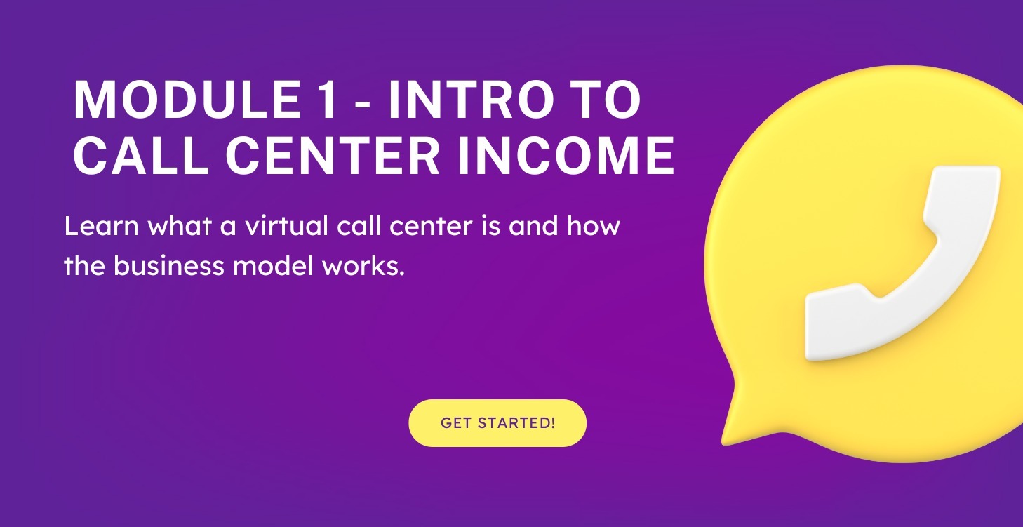 Introduction to Call Center Income.