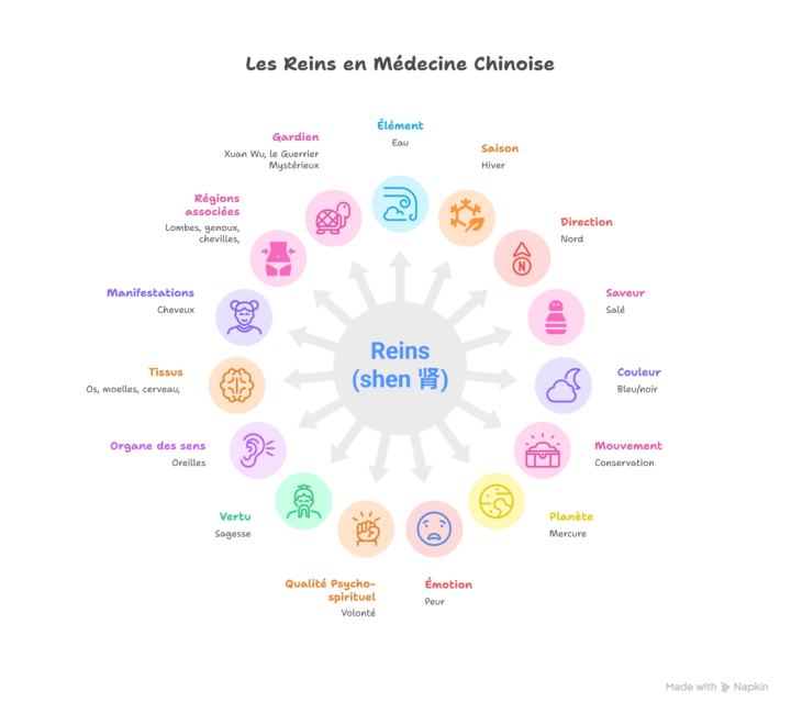 🌊 Les Reins et l’élément Eau - Perspective de la Médecine Chinoise et du Taoïsme