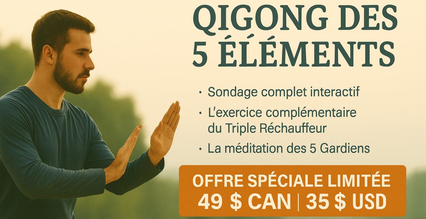 Qigong 5 Éléments - Cours complet (accès à vie)