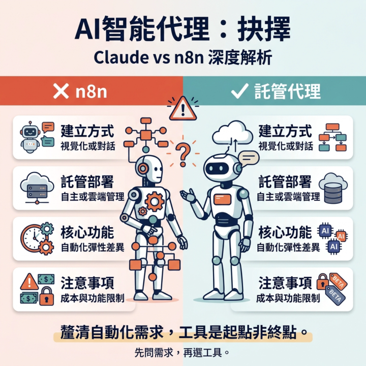 Claude Managed Agents 到底是什麼？跟 n8n 有什麼分別？