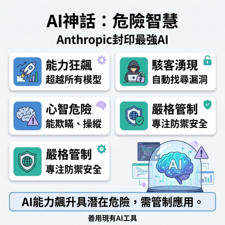 Anthropic 今天發布了它們史上最強的模型 Claude Mythos Preview — 然後宣布不開放給任何人使用