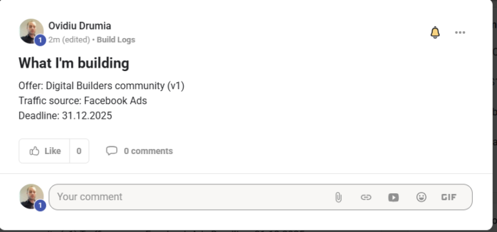 Your First Task (Deadline: max 14 days from joining)