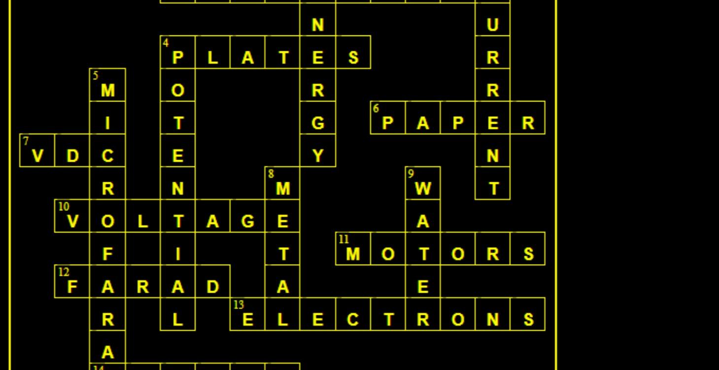 All Crossword Puzzles