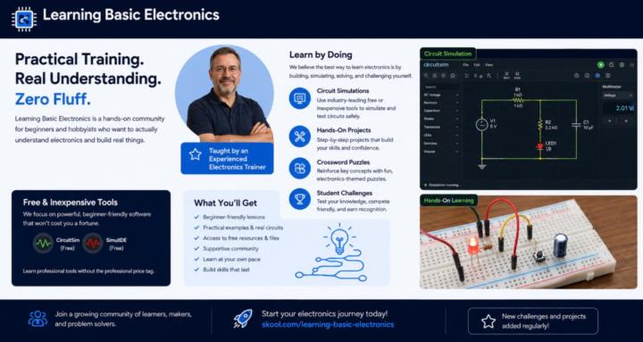 Learning  Basic Electronics