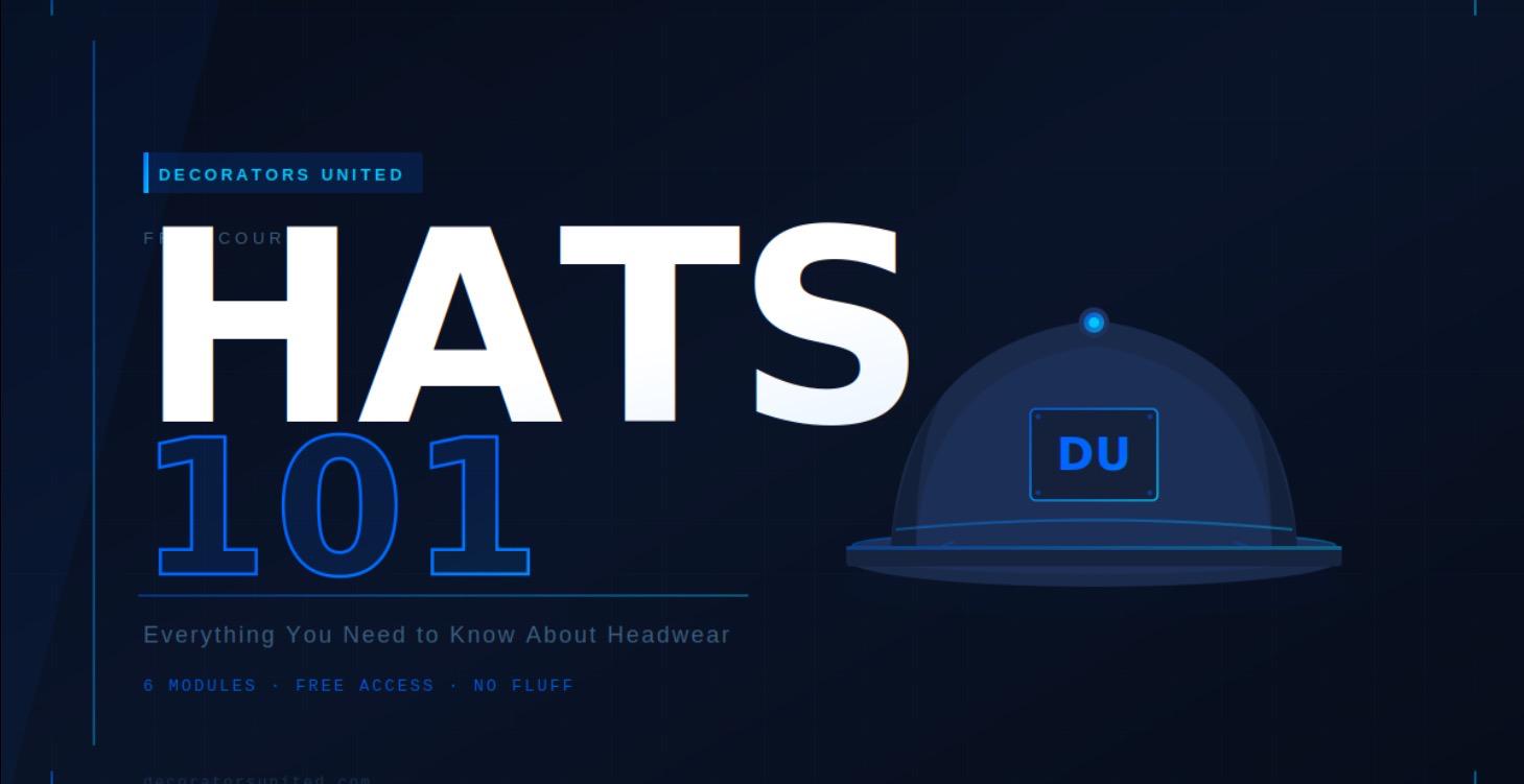 Hats 101: Headwear From Blank to Branded