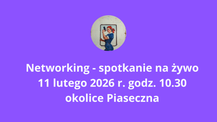 Networking 11 lutego, godz. 10.30. 