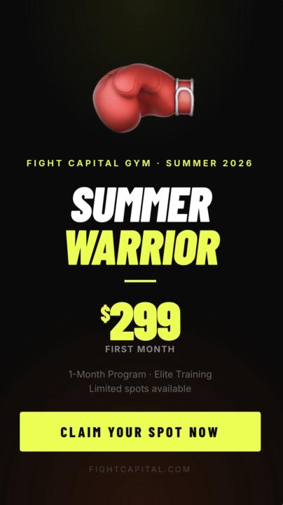 SUMMER WARRIOR CAMP🥊