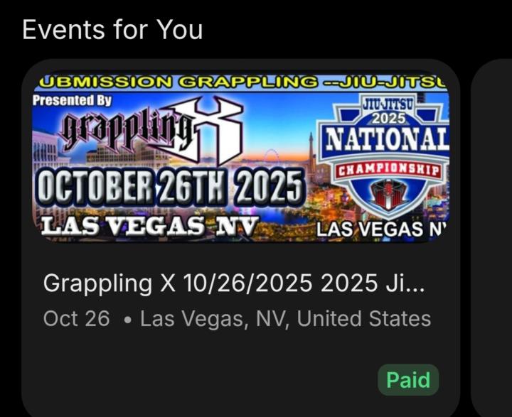 Who's competing this weekend 