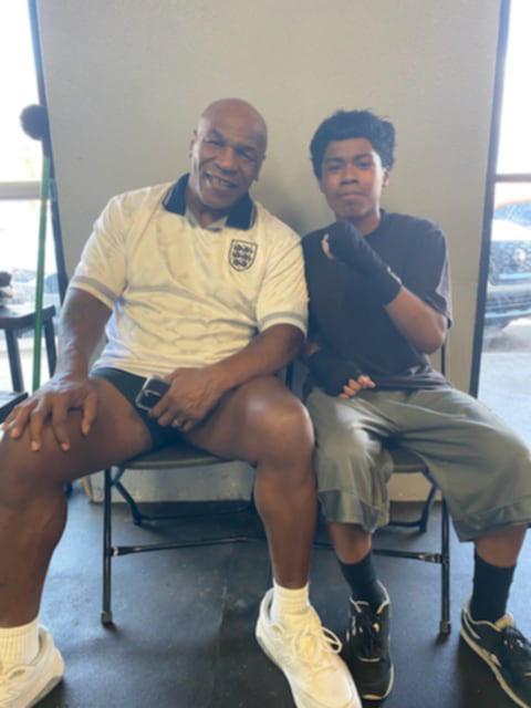 Pic with Mike Tyson 🥊💪