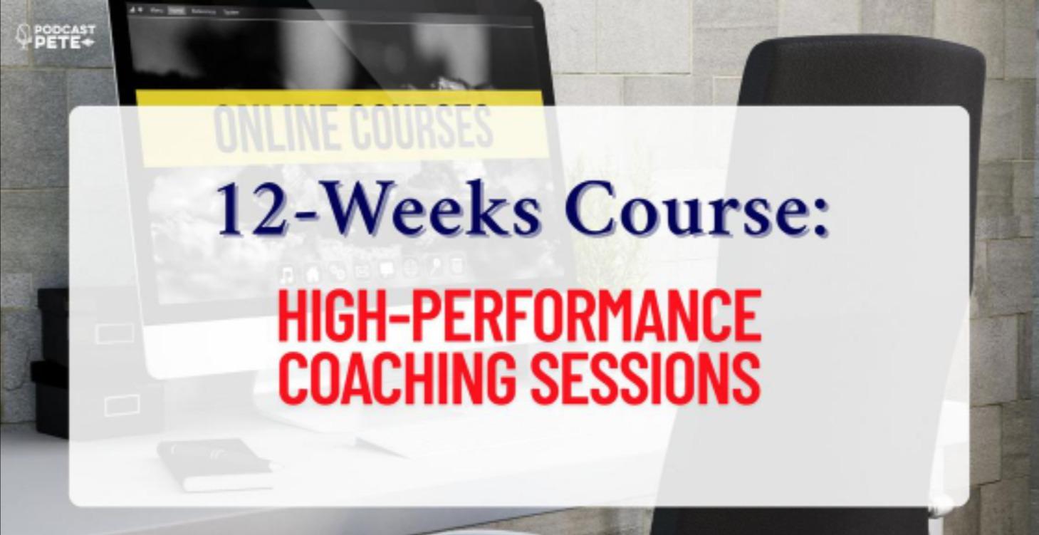 12 Weeks Course High Performance Coaching