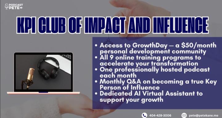 KPI Club of Impact & Influence