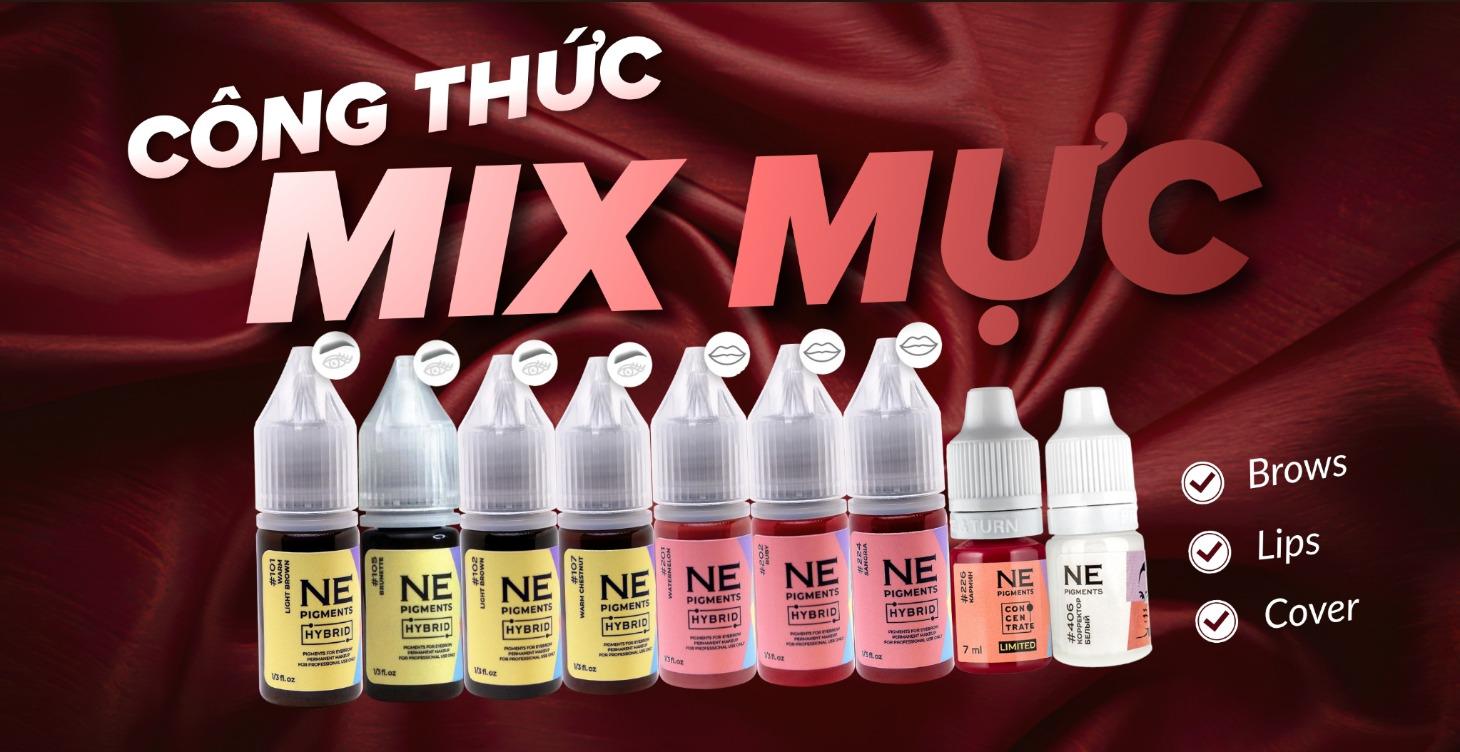 Công Thức Mix Mực Cho Mọi Nền Da