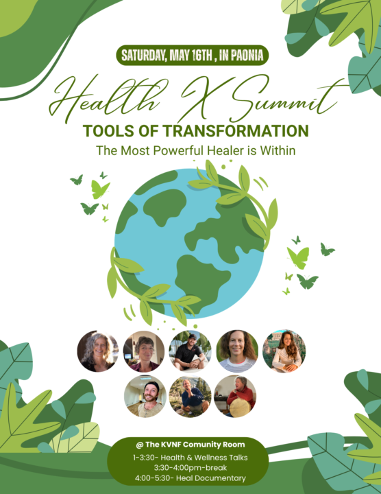 The Tools of Transformation Health X Summit is coming up.
