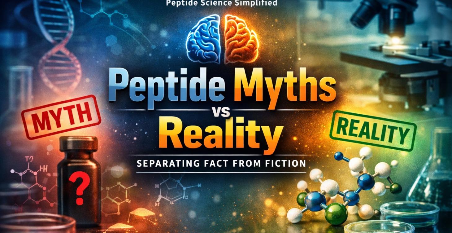 🧠 Peptide Myths vs Reality