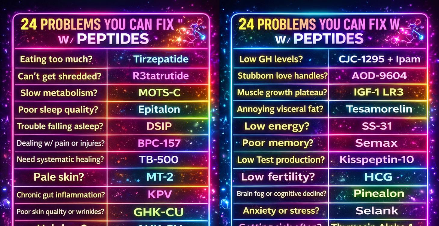 🧬 Fix with Peps 24 Problems
