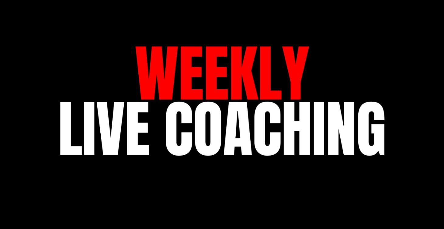 Live Weekly Coaching