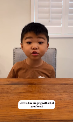 Love is Like Singing With All of Your Heart