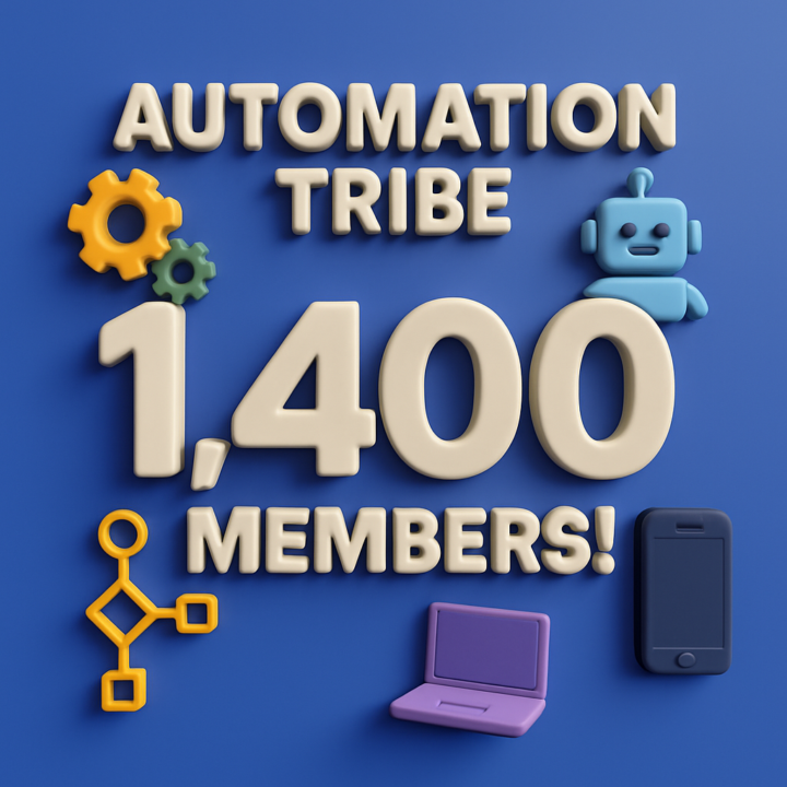 We just hit 1,400 members!