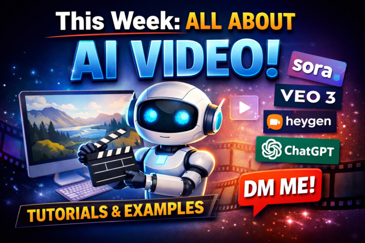 🎬 This Week, I’m Diving Into AI Video. Stay Tuned