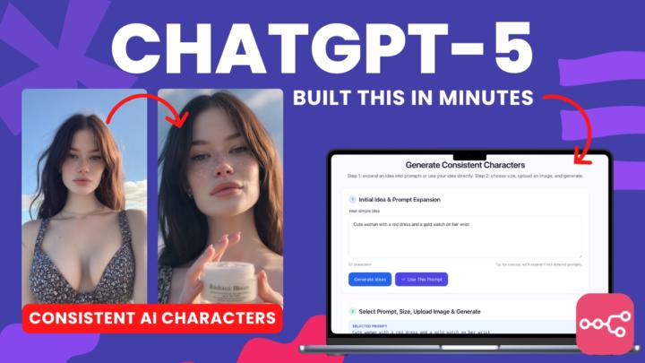🔥 Watch How I Built This ChatGPT-5 + n8n AI Interface in Minutes