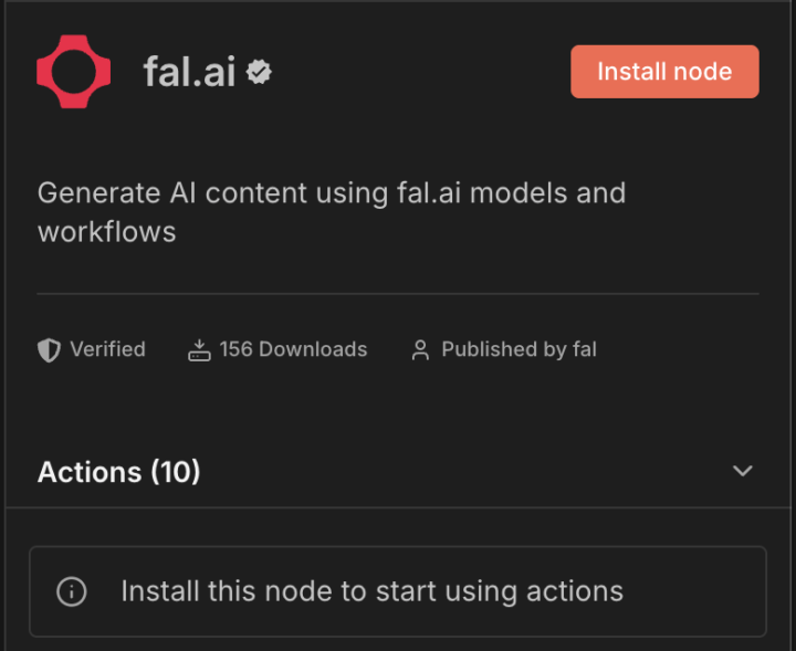 Official Fal.ai and N8N Integration