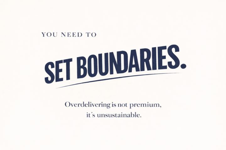 Let's Talk Business Boundaries 
