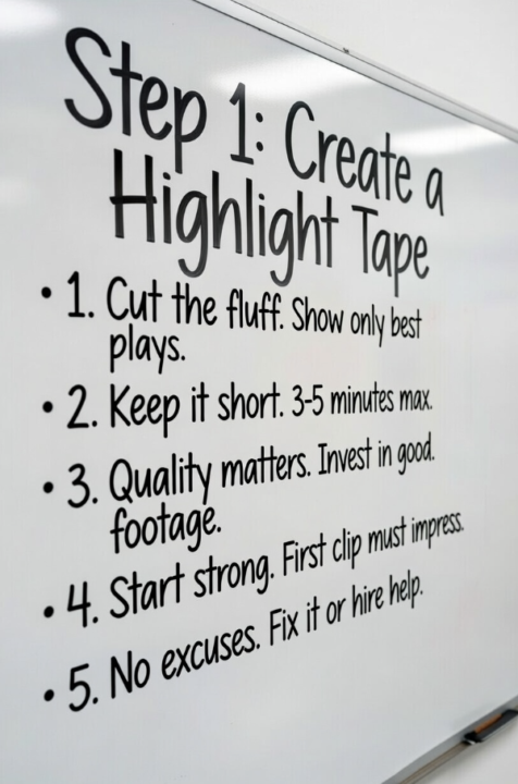 The No-BS Roadmap to Getting Recruited - Your Highlight Tape!