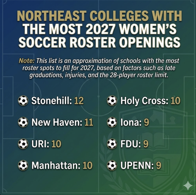 Female Class of 2027 - Roster Openings! 🚨