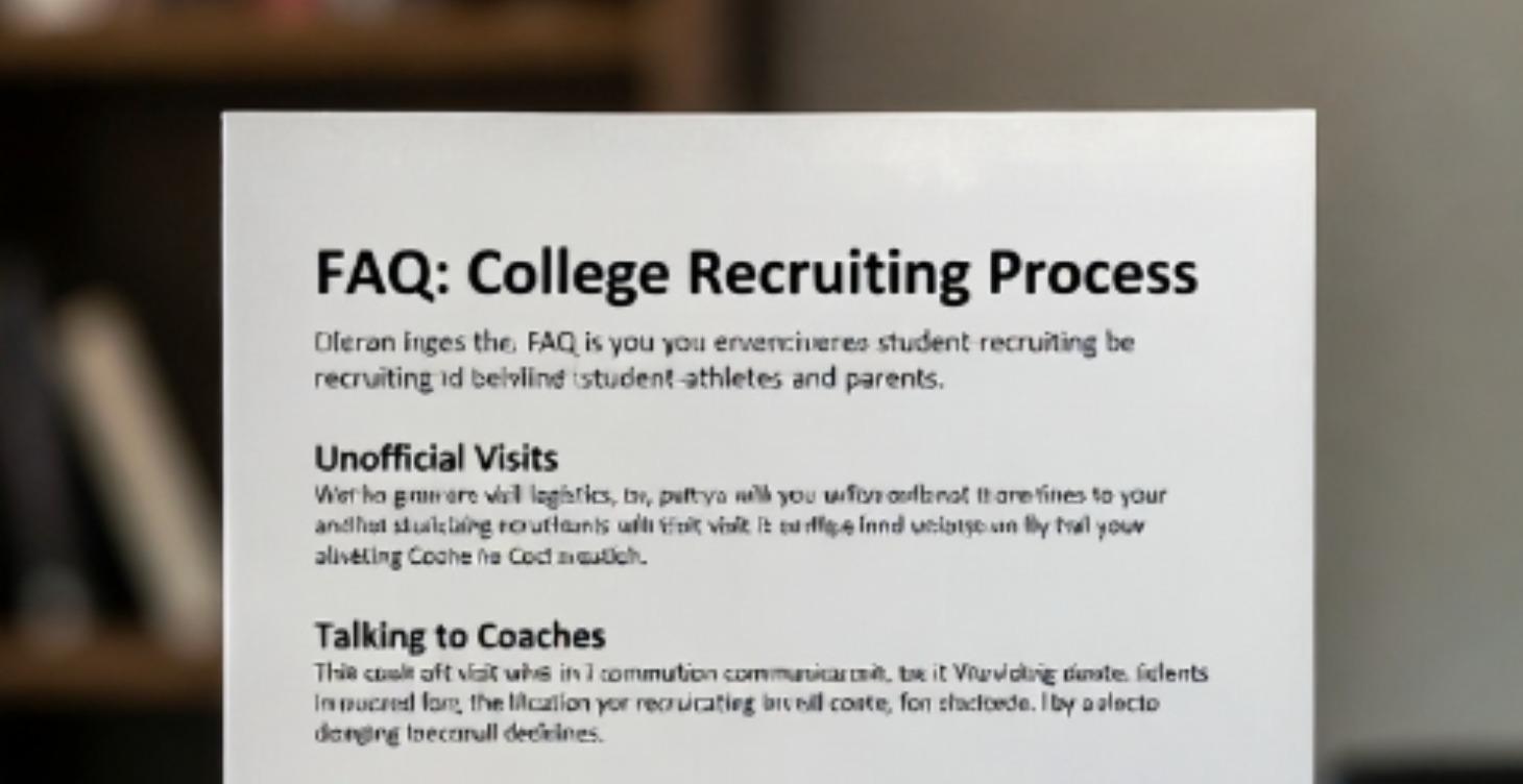 FAQ - Your Go-To Resource for Recruiting Questions